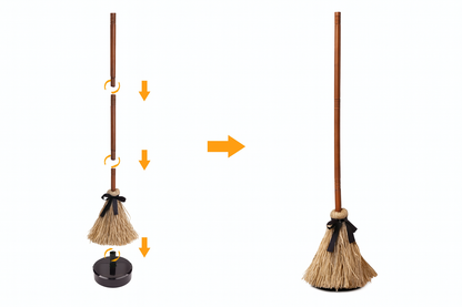 Floating Moving Halloween Broom – Spooky Animated Prop That Glides Across the Floor